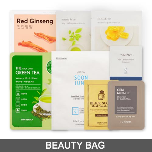 [Beauty Bag] Mask & Pack Samples (8PCS)