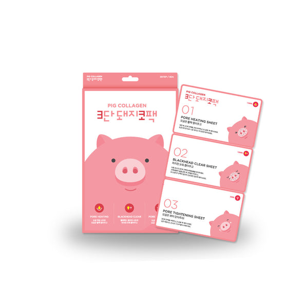 [Me Factory] 3 Step Piggy Nose Pack (5ea)