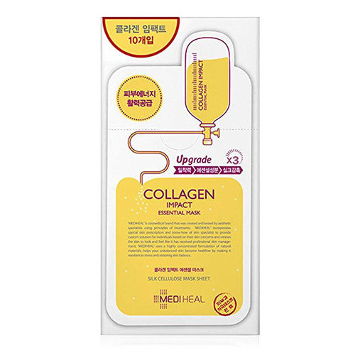 [Mediheal] Collagen Impact Essential Mask EX 10 Sheets - Cosmetic Love