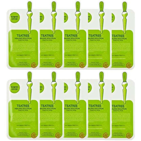 [Mediheal] Tea Tree Healing Solution Essential Mask 25ml x 10PCS - Cosmetic Love