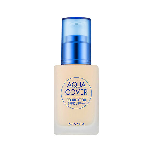 [Missha] Aqua Cover Foundation SPF20 PA++ - Cosmetic Love