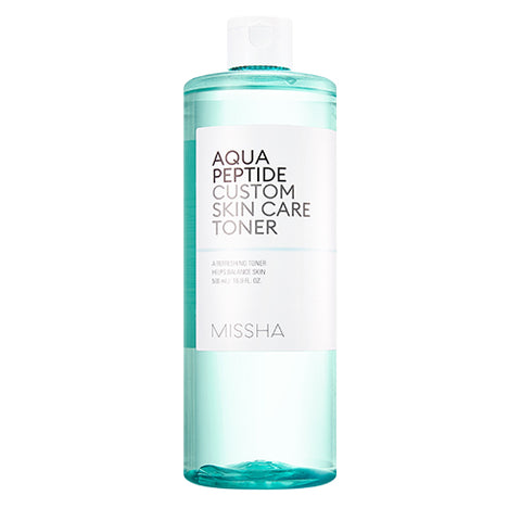 [Missha] Aqua Peptide Custom Skin Care Toner 500ml