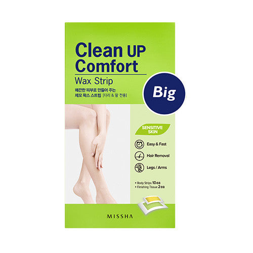 [Missha] Clean Up Comfort Wax Strip [Big]