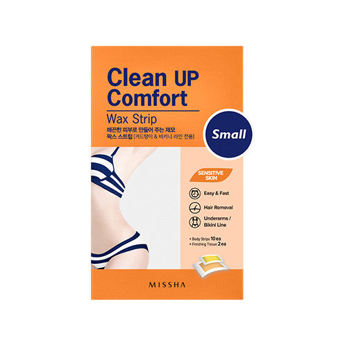 [Missha] Clean Up Comfort Wax Strip [Small]