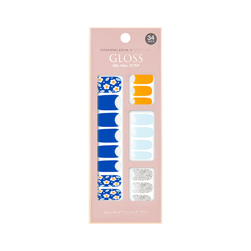 Missha Dashing DIVA Gloss Gel Nail Strip 1SET,[Missha] Dashing DIVA Gloss Gel Na MS1753V01