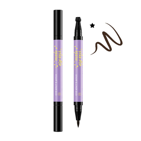 [Missha] Festival Stamp & Liner Duo (Brown) 0.75g*2 [Festa Pick Edition]