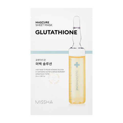 [Missha] Mascure Glutathione Sheet Mask 28ml