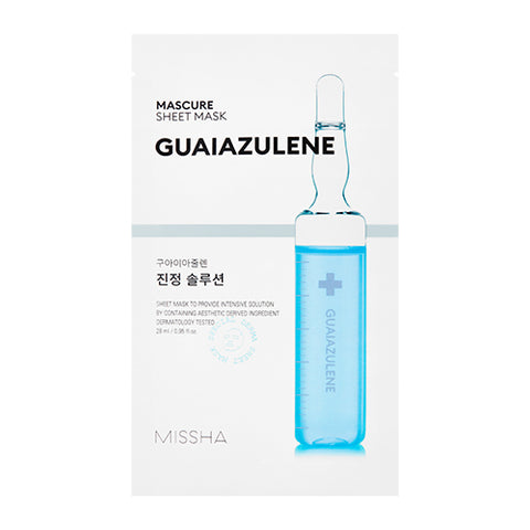 [Missha] Mascure Gualazulene Sheet Mask 28ml