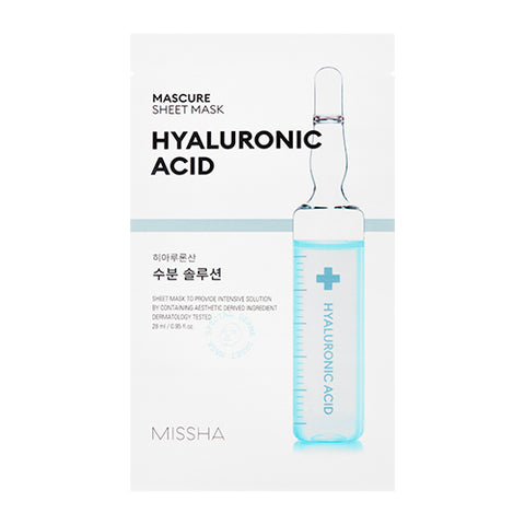 [Missha] Mascure Hyaluronic Acid Sheet Mask 28ml