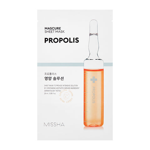 [Missha] Mascure Propolis Sheet Mask 28ml