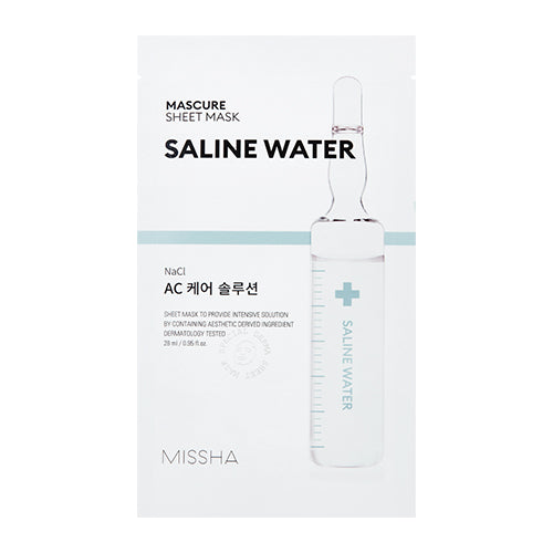 [Missha] Mascure Saline Water Sheet Mask 28ml