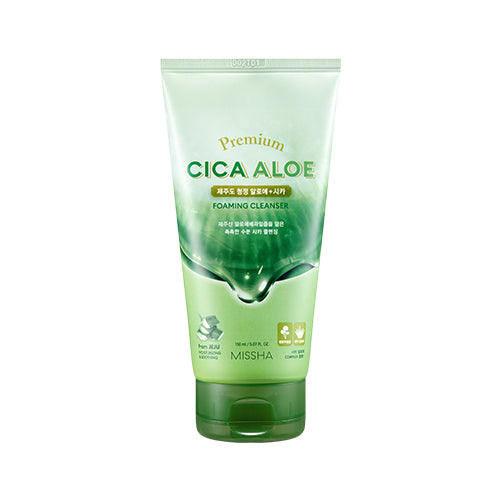 [Missha] Premium Cica Aloe Cleansing Foam 150ml