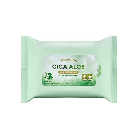 [Missha] Premium Cica Aloe Cleansing Tissue 15 Sheets