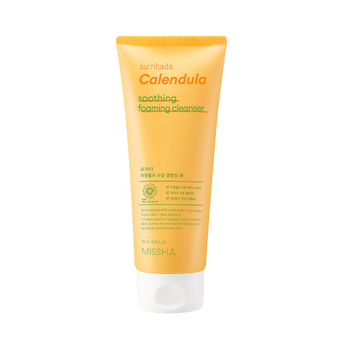 [Missha] Su:nhada Calendula Soothing Foaming Cleanser 200ml