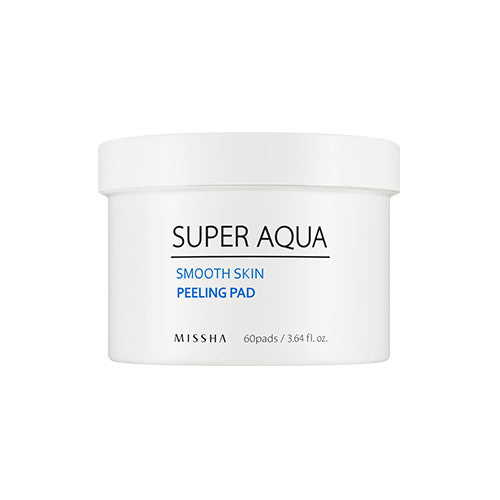 [Missha] Super Aqua Smooth Skin Peeling Pad 60ea - Cosmetic Love
