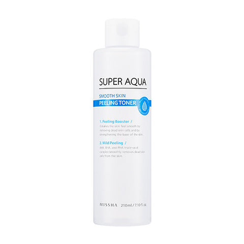 [Missha] Super Aqua Smooth Skin Peeling Toner 210ml - Cosmetic Love