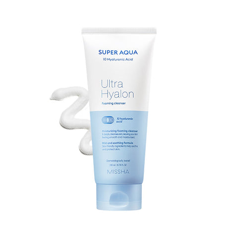 [Missha] Super Aqua Ultra Hyalon Miceller Cleansing Foam 200ml