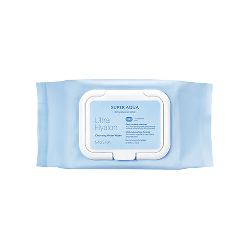 [Missha] Super Aqua Ultra Hyalon Miceller Cleansing Water Wipes 30sheet 139ml