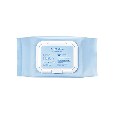 [Missha] Super Aqua Ultra Hyalon Miceller Cleansing Water Wipes 30sheet 139ml