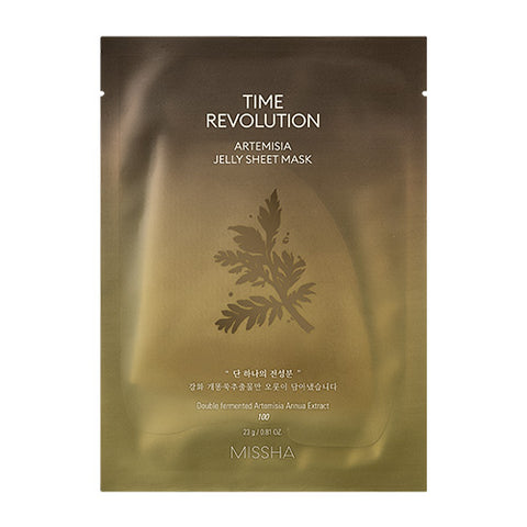 [Missha] Time Revolution Artemisa Jelly Sheet Mask 23g