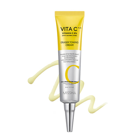 [Missha] Vita C Plus Eraser Toning Cream 30ml