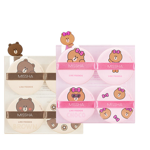 [Missha][LINE Friends Edition] Tension Pact Puff