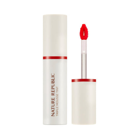 [Nature Republic] By Flower Triple Mousse Tint 4.5g - Cosmetic Love