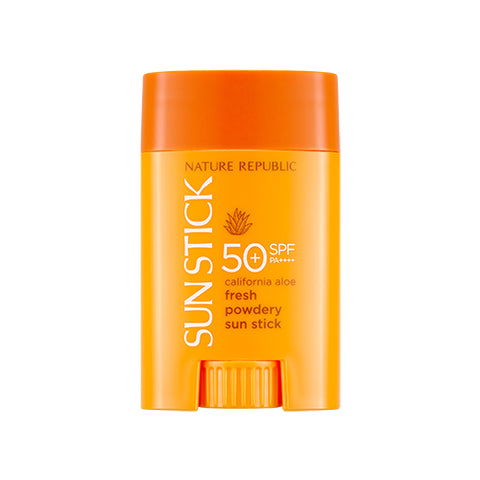 [Nature Republic] California Aloe  Fresh Powdery Sun Stick SPF50+ PA++++ 22g