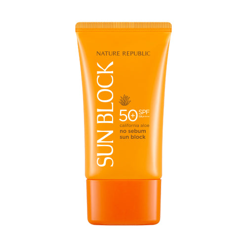 [Nature Republic] California Aloe No Sebum Sun Block SPF50+ PA++++ 57ml
