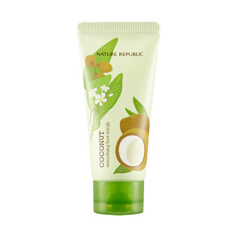 [Nature Republic] Foot & Nature Coconut Smoothing Foot Scrub 80ml - Cosmetic Love