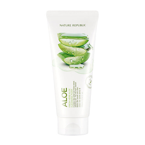 [Nature Republic] Fresh Herb Aloe Cleansing Foam 170ml - Cosmetic Love