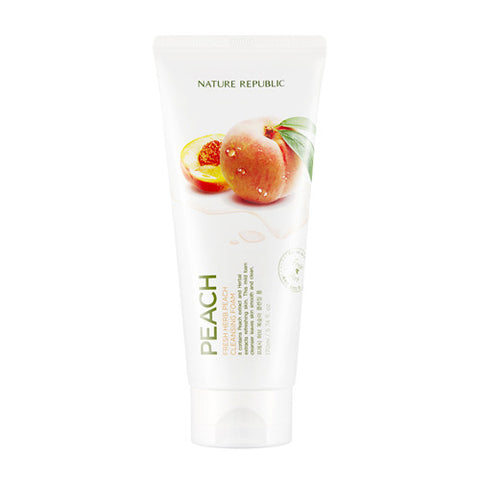 [Nature Republic] Fresh Herb Peach Cleansing Foam 170ml