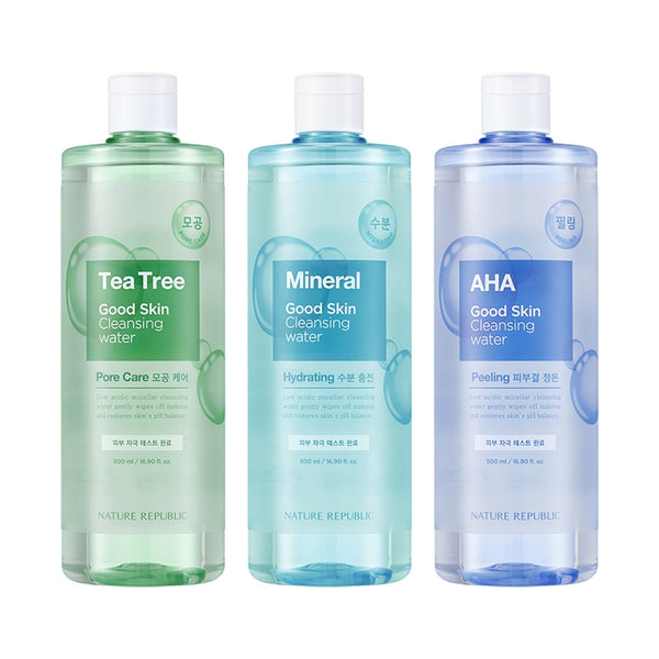 [Nature Republic] Good Skin Ampoule Cleansing Water 500ml
