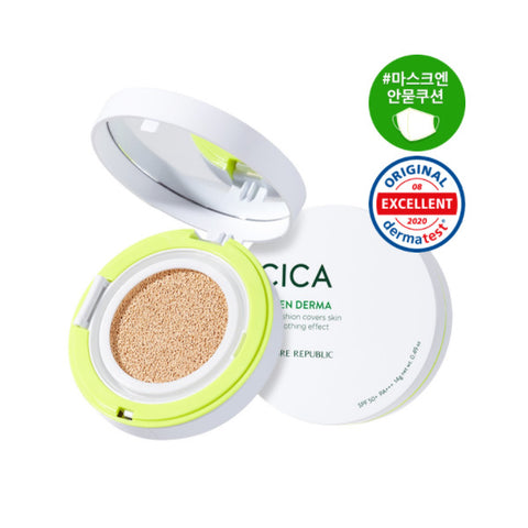 [Nature Republic] Green Derma Cica Serum Cover Cushion 14g