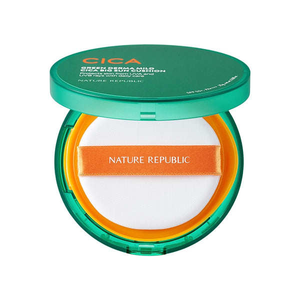 [Nature Republic] Green Derma Mild Cica Big Sun Cushion 25g