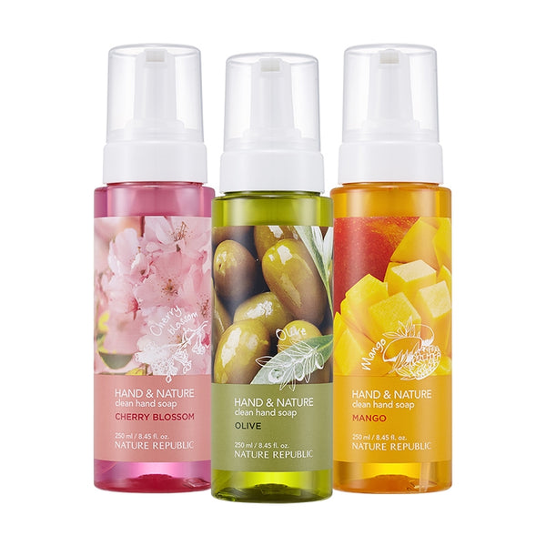 [Nature Republic] Hand & Nature Clean Hand Soap 250ml