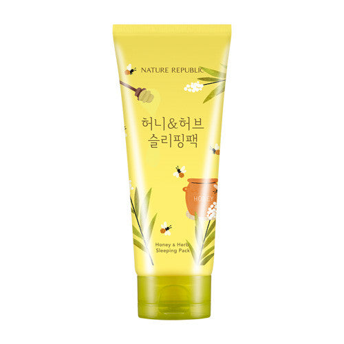 [Nature Republic] Honey And Herb Sleeping Pack 155ml - Cosmetic Love