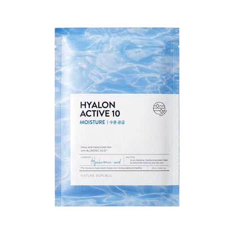 [Nature Republic] Hyalon Active 10 Moisture Mask Sheet 25ml