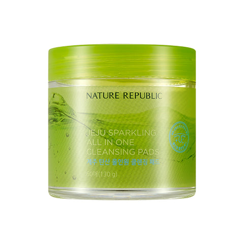[Nature Republic] Jeju Sparkling All In One Cleansing Pad 130g