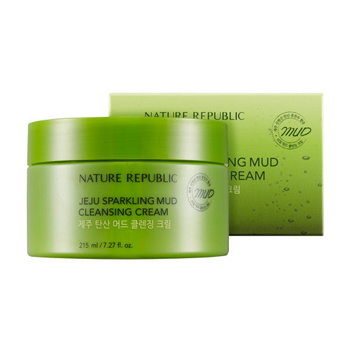 [Nature Republic] Jeju Sparkling Mud Cleansing Cream - Cosmetic Love