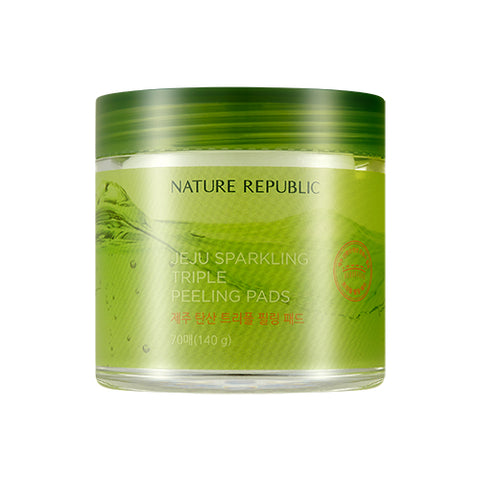 [Nature Republic] Jeju Sparkling Triple Peeling Pads 140g