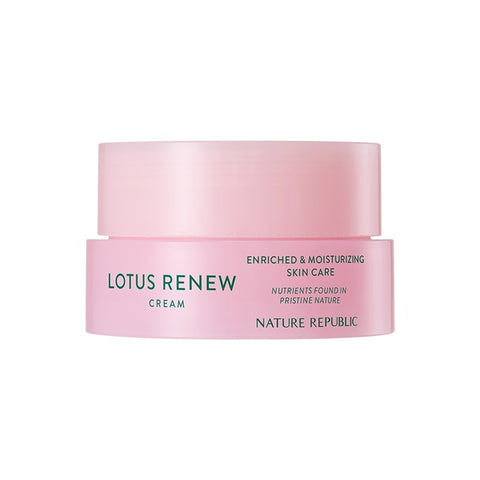 [Nature Republic] Lotus Renew Cream 55ml