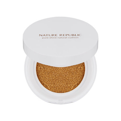 [Nature Republic] Pure Shine Natural Cushion SPF50+ PA+++ 12g - Cosmetic Love