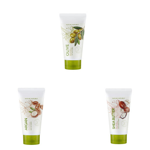 [Nature Republic] Real Nature Foam Cleanser 150ml Argan - Cosmetic Love