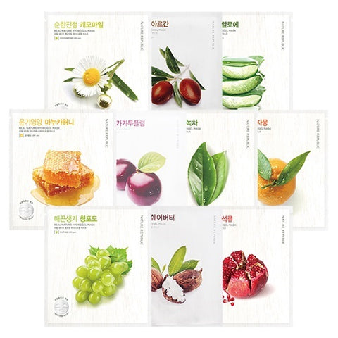 [Nature Republic] Real Nature Hydrogel Mask 22g