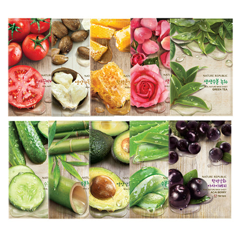 [Nature Republic] Real Nature Mask Sheet 23ml