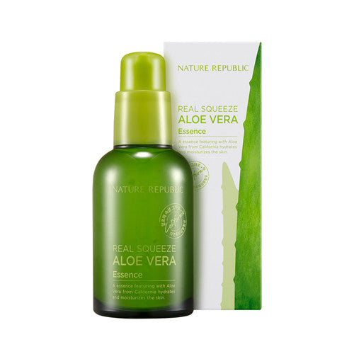 [Nature Republic] Real Squeeze Aloe Vera Essence 50ml - Cosmetic Love