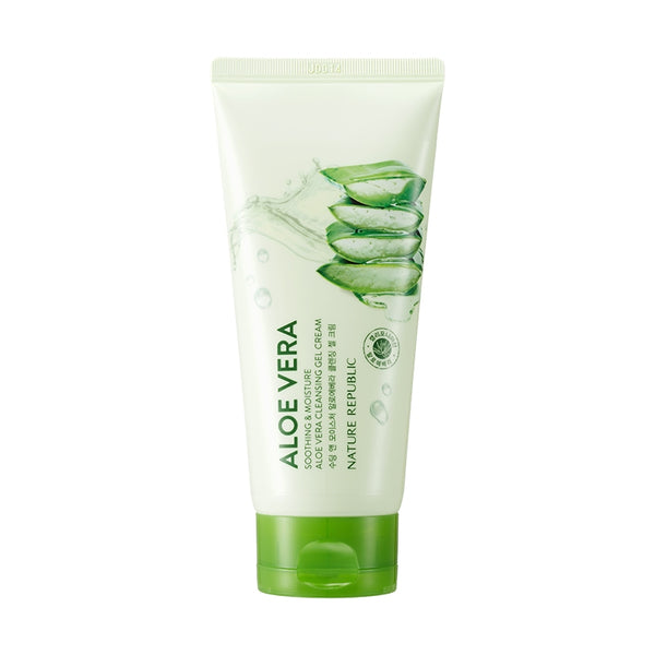 [Nature Republic] Soothing & Moisture Aloe Vera Cleansing Gel Cream 150ml