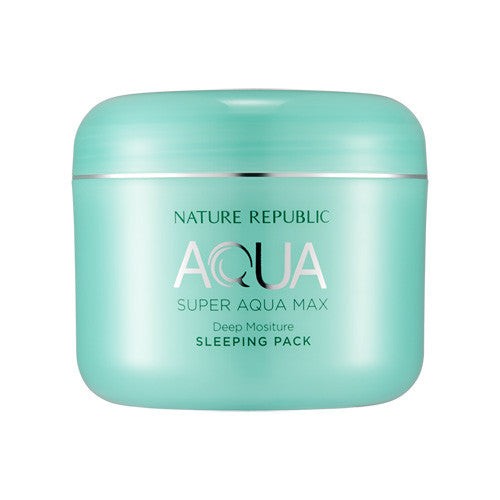 [Nature Republic] Super Aqua Max Deep Moisture Sleeping Pack 100ml - Cosmetic Love