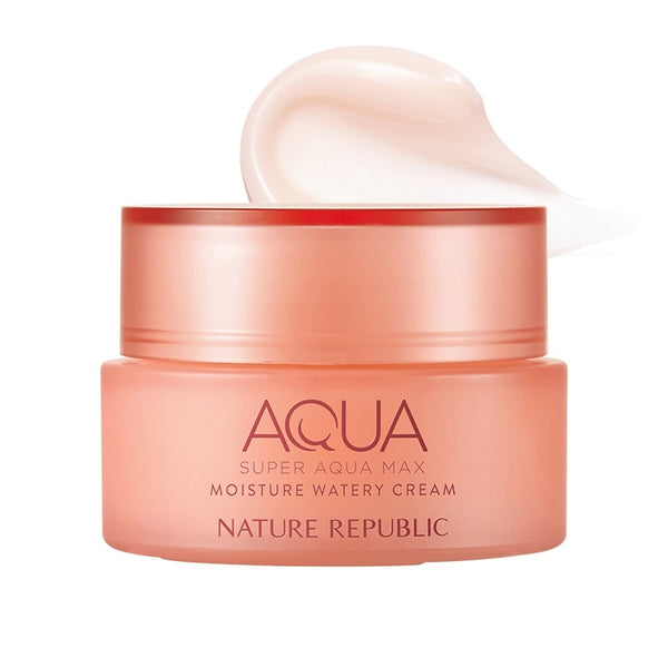 [Nature Republic] Super Aqua Max Fresh Watery Cream #For Dry Skin 80ml